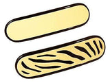 Parcelona French Medium Stylish Ivory Black Celluloid Shell Hair Clip Barrette-PARCELONA-ebuyfashion.com