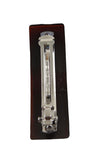 Parcelona French Medium Wide Rectangular Bar Celluloid Glossy Hair Clip Barrette-Parcelona-ebuyfashion.com