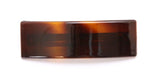 Parcelona French Medium Wide Rectangular Bar Celluloid Glossy Hair Clip Barrette-Parcelona-ebuyfashion.com