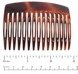 Parcelona French Nice N Simple Shell 2 Pieces Cellulose Side Hair Comb Combs-Parcelona-ebuyfashion.com