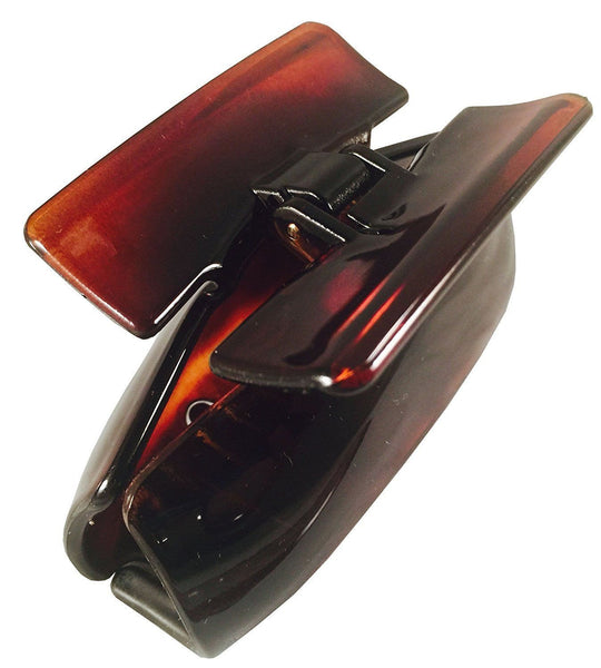 Parcelona French Oblong Medium Celluloid Jaw Hair Claw Clip Clutcher-PARCELONA-ebuyfashion.com
