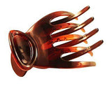Parcelona Medium Basic Celluloid Secure Grip Side Hair Claw Clip Clamp-PARCELONA-ebuyfashion.com