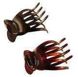 Parcelona Medium Basic Celluloid Secure Grip Side Hair Claw Clip Clamp-PARCELONA-ebuyfashion.com