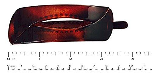 Parcelona Swift Shell Medium No Metal Ponytail Holder Hair Clip Barrette-PARCELONA-ebuyfashion.com
